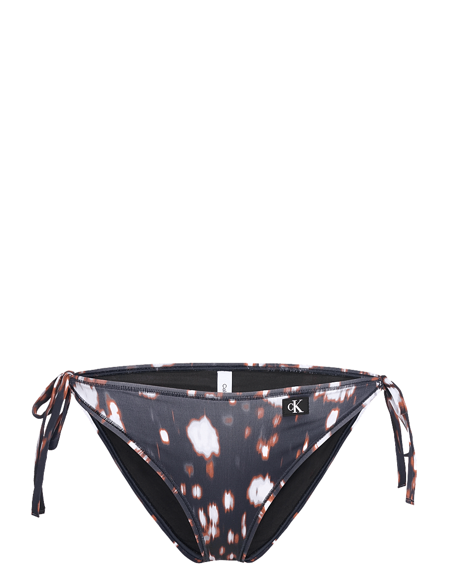 Calvin Klein - STRING SIDE TIE - side tie bikinier - glitched floral aop - 1