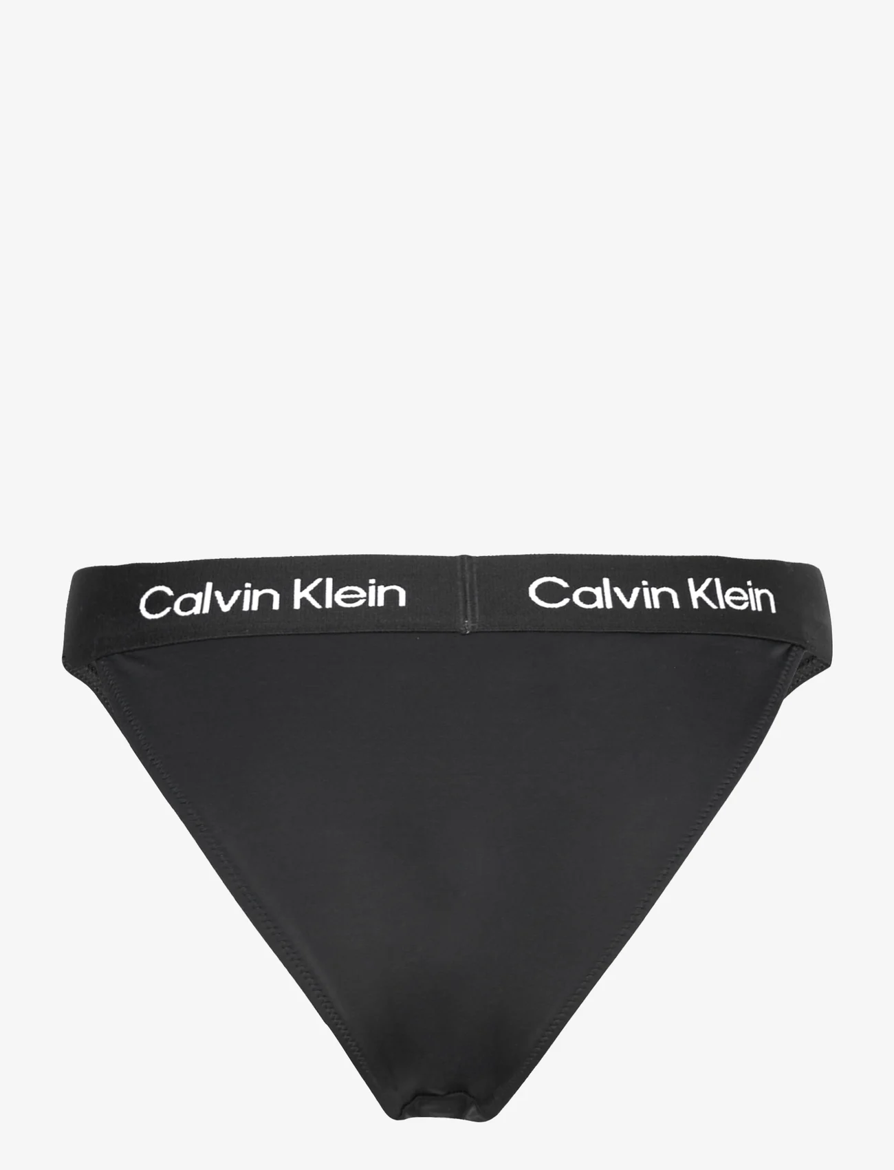 Calvin Klein - CHEEKY HIGH RISE BIKINI - high waist bikini bottoms - pvh black - 1