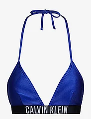 Calvin Klein - TRIANGLE-RP - trikampio formos bikinio liemenėlės - midnight lagoon - 0