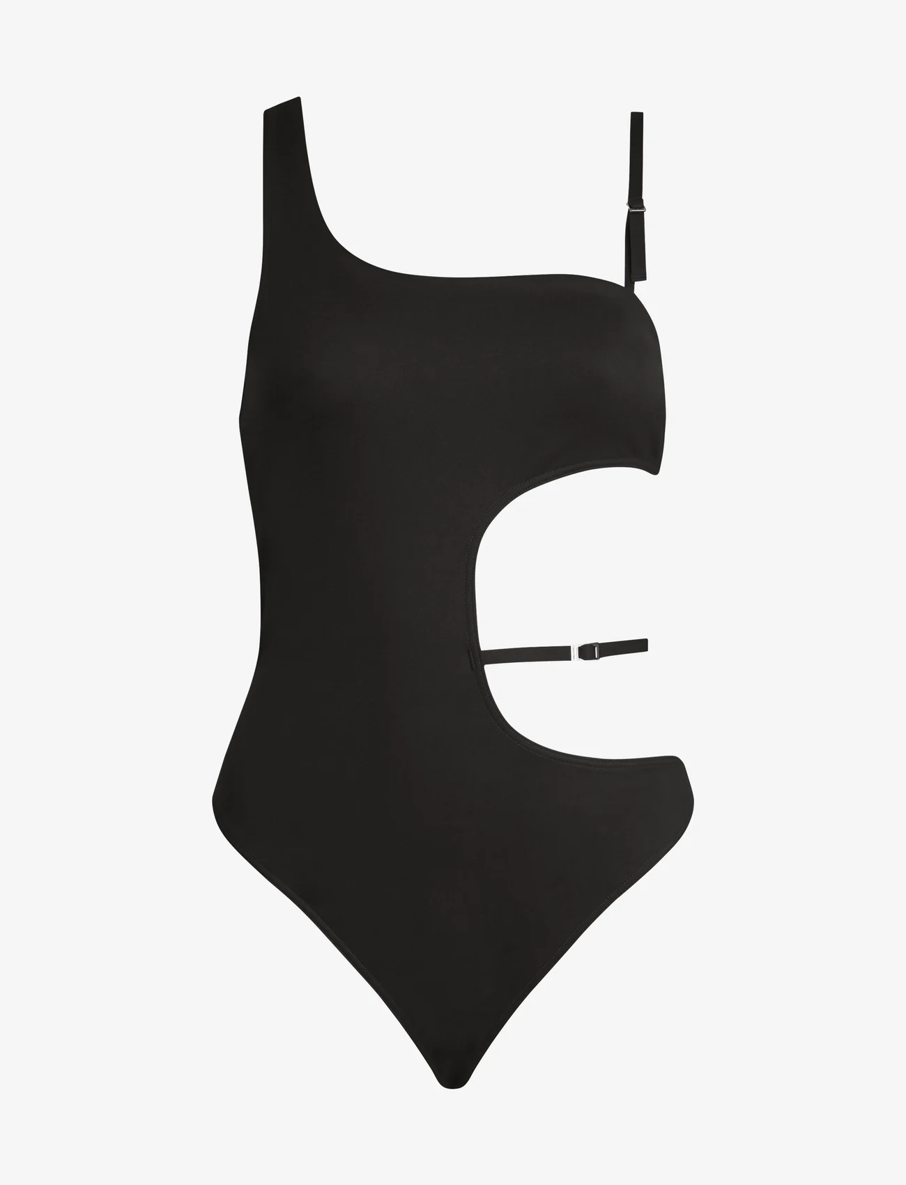 Calvin Klein - FASHION FIT ONE PIECE - swimsuits - pvh black - 0