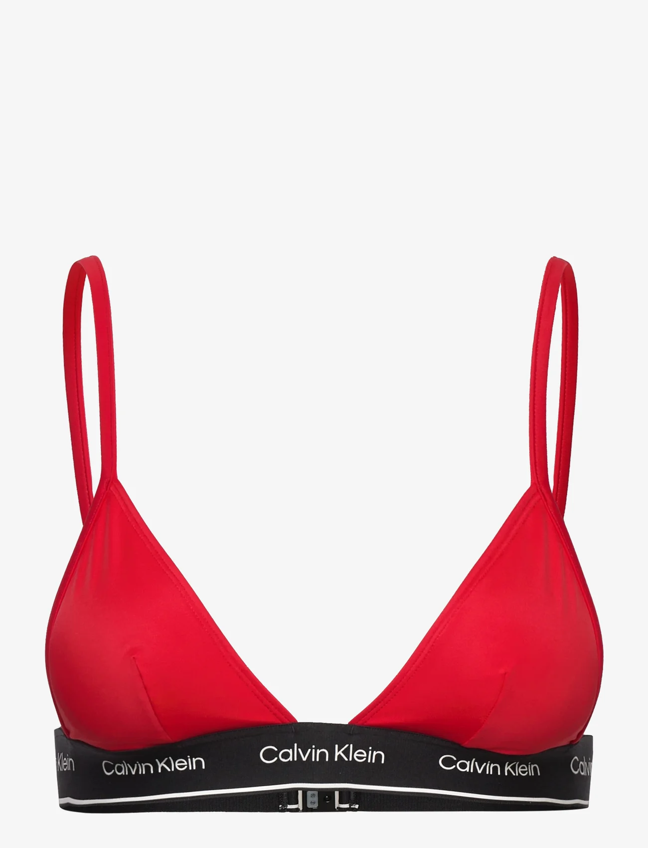 Calvin Klein - TRIANGLE-RP - bikinien kolmioyläosat - cajun red - 0