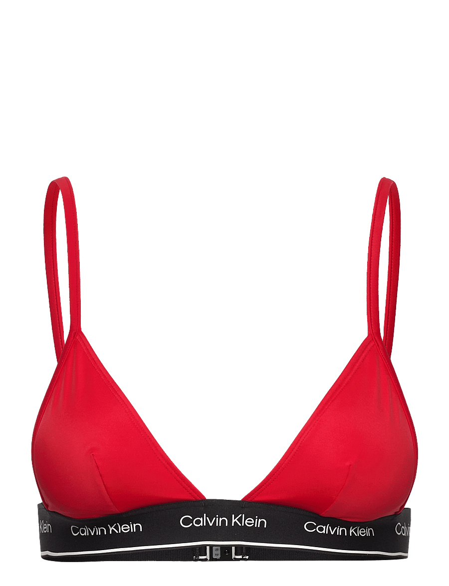 Calvin Klein - TRIANGLE-RP - triangle bikinis - cajun red - 1