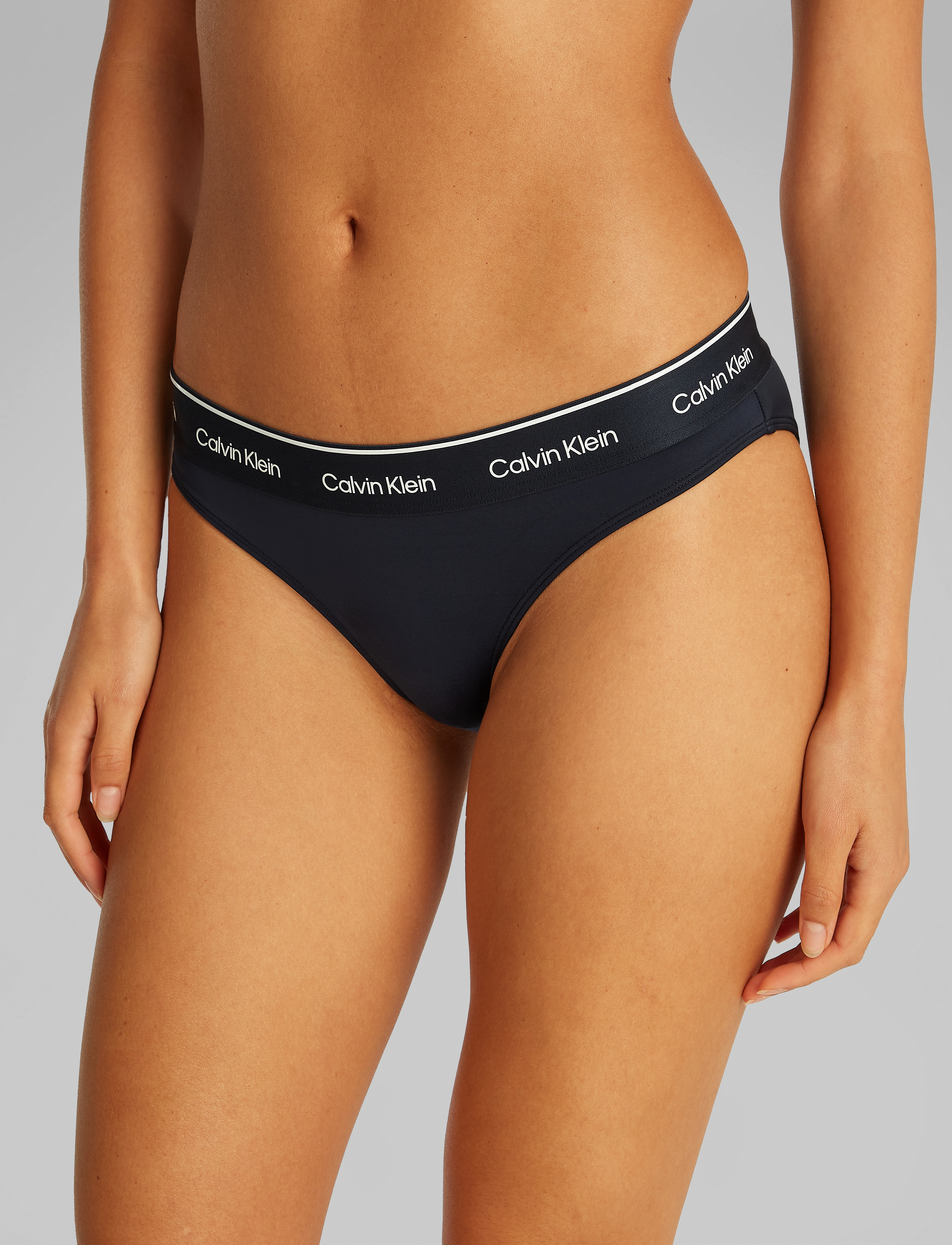 Calvin Klein Bikini, Kvinder, Bikini Trusse, Navy, Str: L