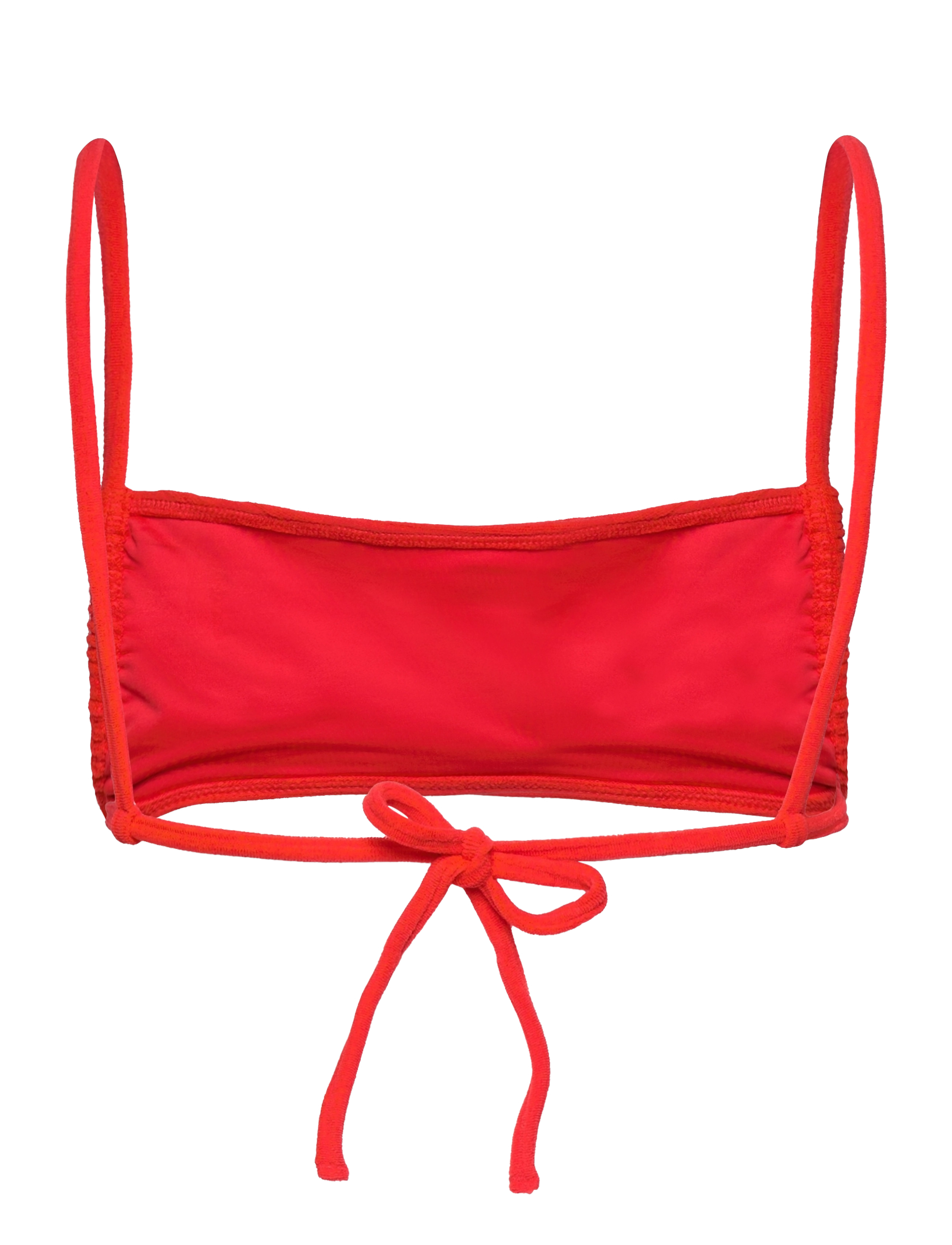 Calvin Klein - SQUARE BRALETTE - cajun red - 1
