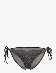 Calvin Klein - STRING SIDE TIE-PRINT - side tie bikinitrosor - ck leopard olive aop - 0