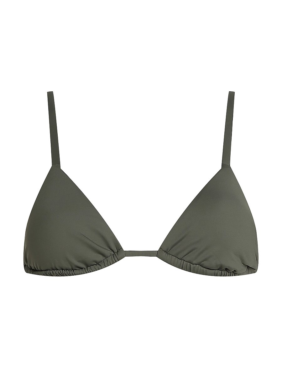 Calvin Klein - NON FIXED TRIANGLE-RP - triangelformad bikinis - dusty olive - 1