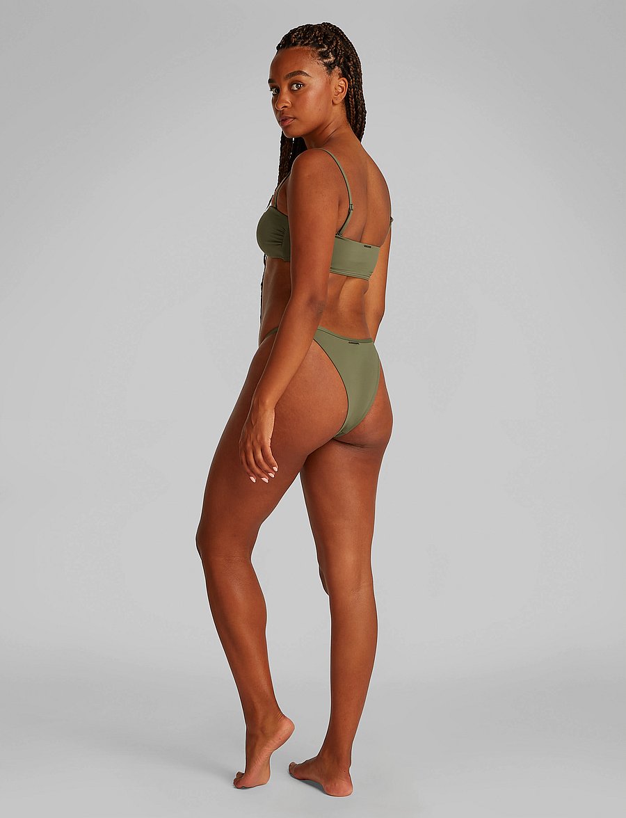 Calvin Klein - CHEEKY STRING BIKINI - bas de maillot - dusty olive - 2