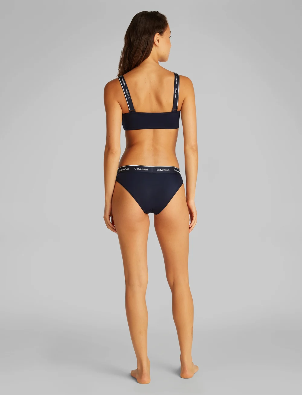 Calvin Klein - REMOVABLE STRAPS BANDEAU - RP - bandeaubikinier - dark sapphire - 2