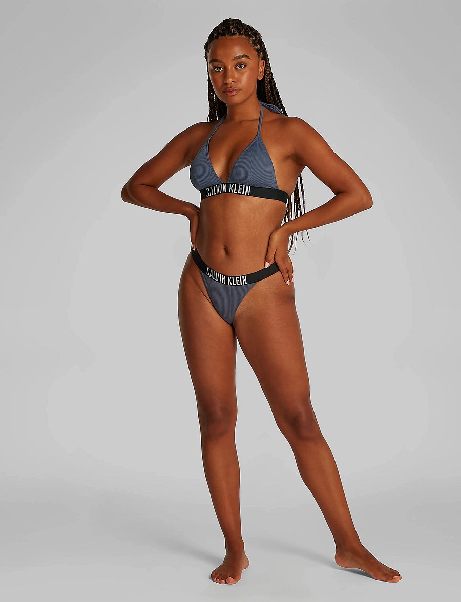 Calvin Klein - TRIANGLE-RP - trekantsbikinier - grisaille - 0