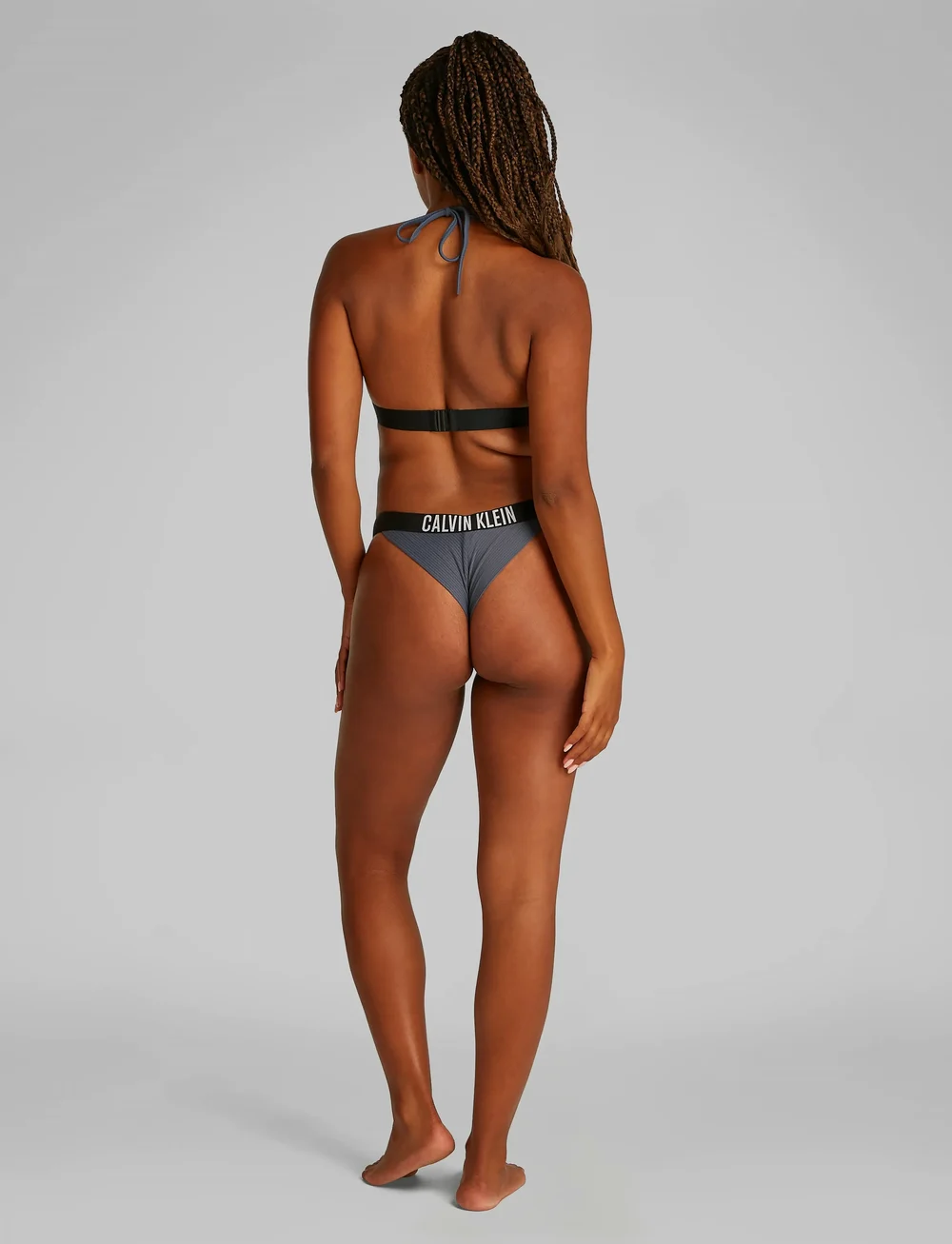 Calvin Klein - TRIANGLE-RP - trekantsbikinier - grisaille - 3