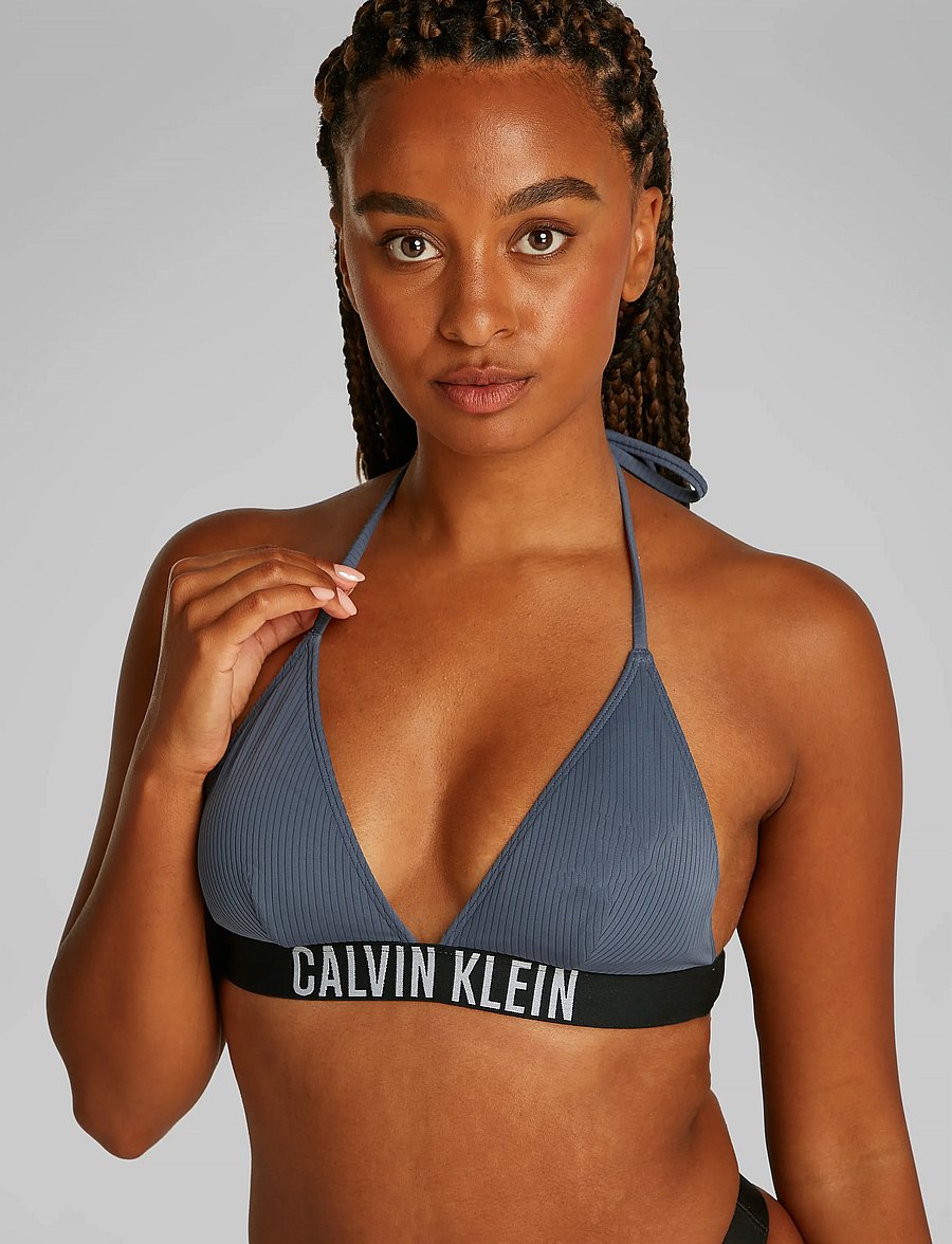 Calvin Klein - TRIANGLE-RP - trekantsbikinier - grisaille - 5