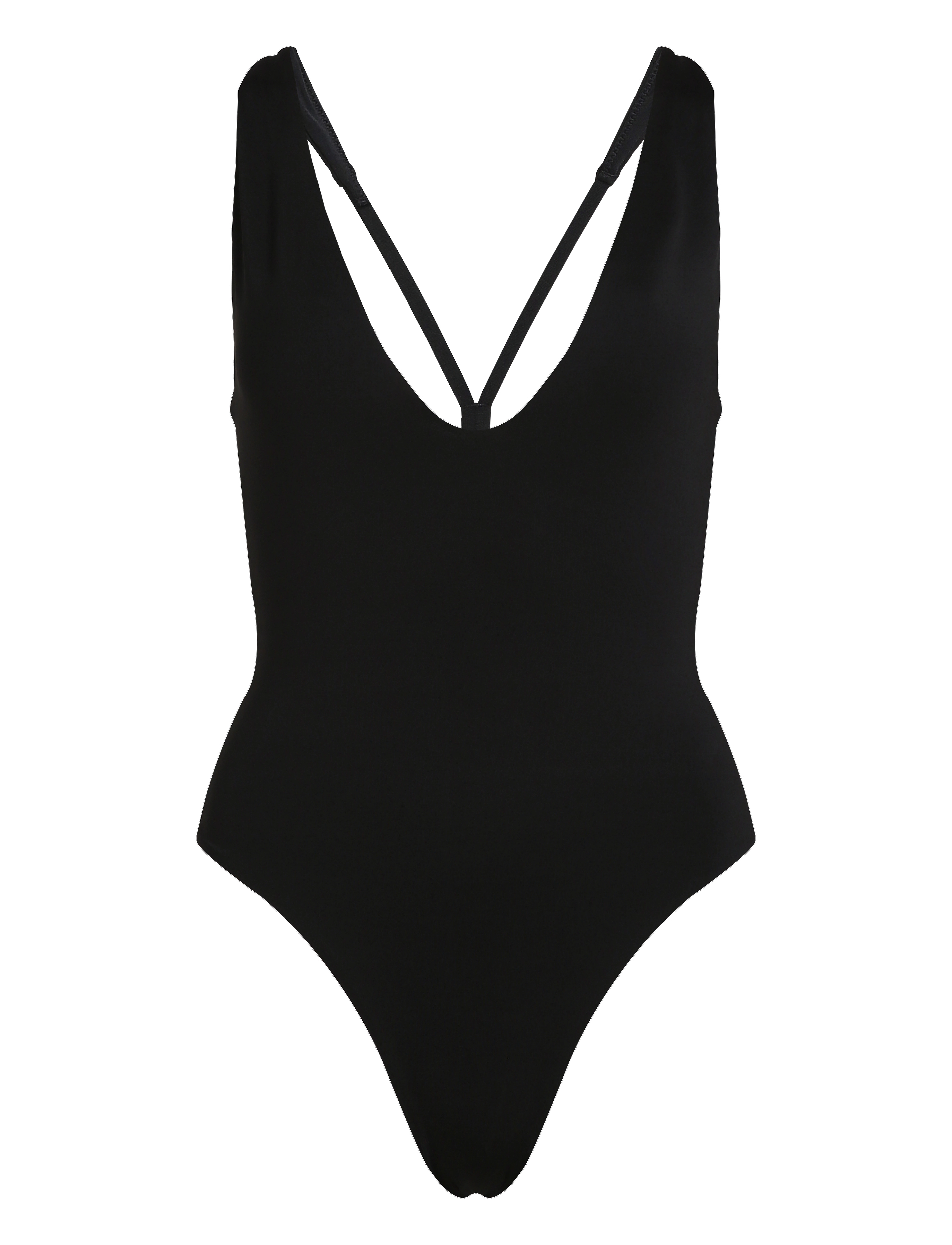 Calvin Klein - PLUNGE ONE PIECE - pvh black - 1