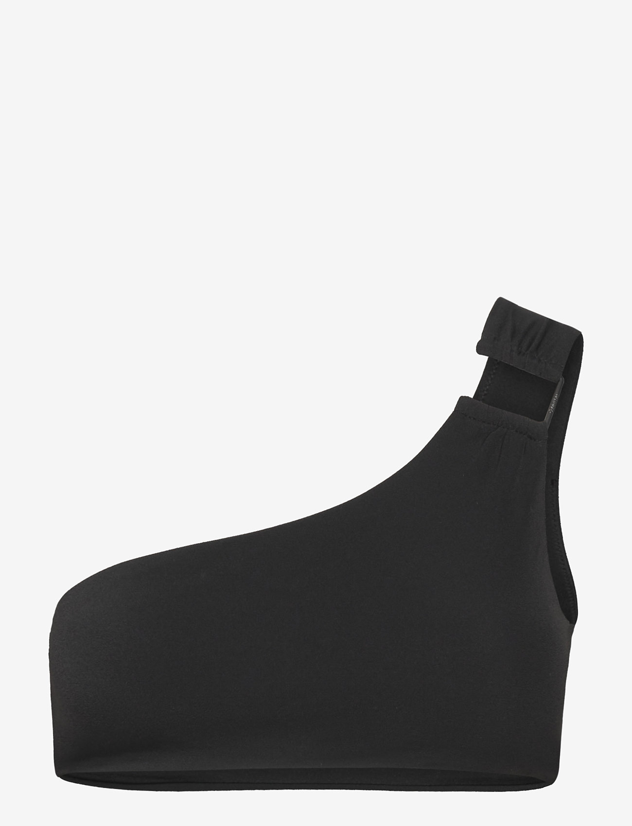 Calvin Klein - ONE SHOULDER BRALETTE-RP - bandeau-bikini-oberteile - pvh black - 1