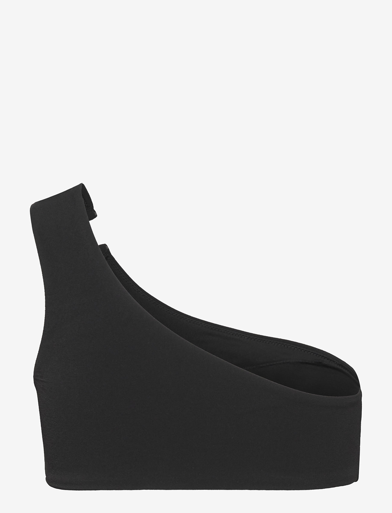 Calvin Klein - ONE SHOULDER BRALETTE-RP - bandeau-bikini-oberteile - pvh black - 2