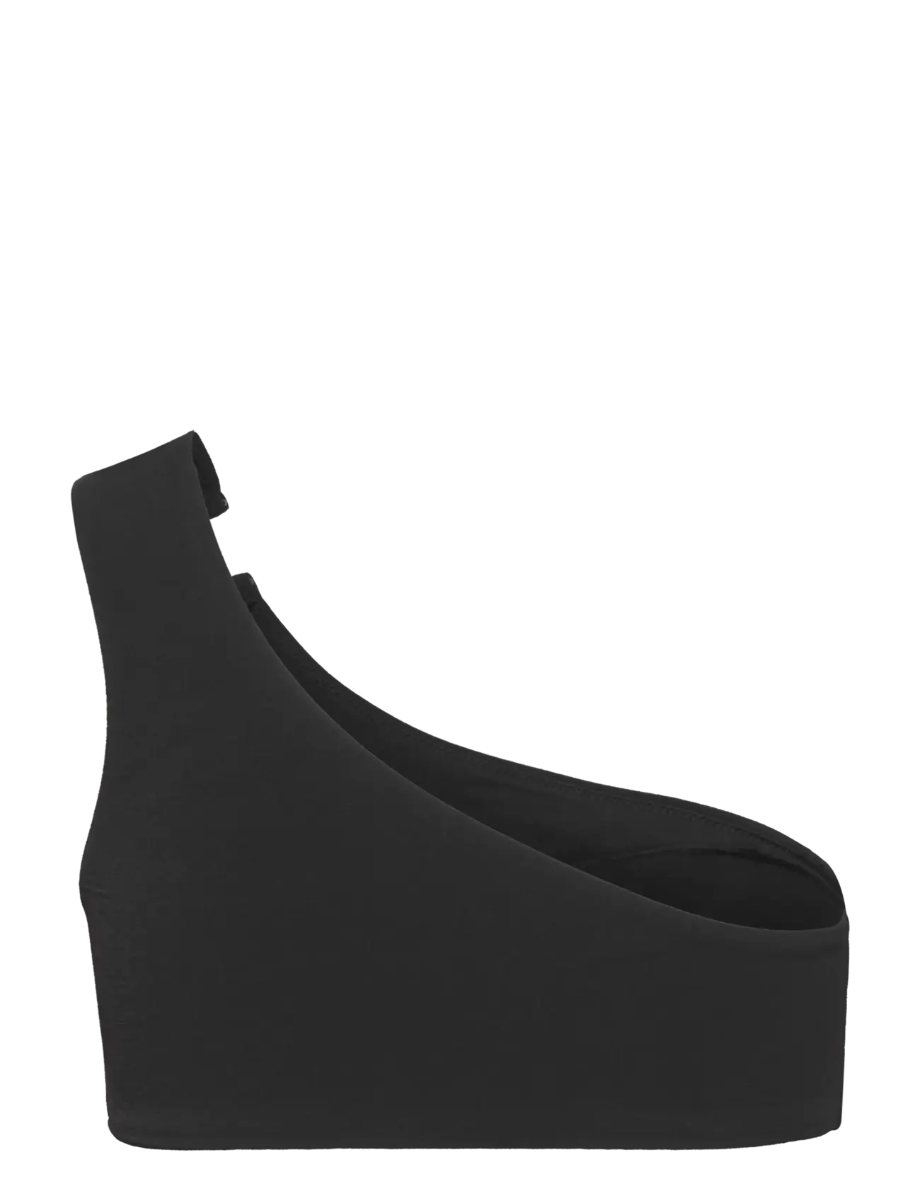 Calvin Klein - ONE SHOULDER BRALETTE-RP - bandeau-bikini-oberteile - pvh black - 2