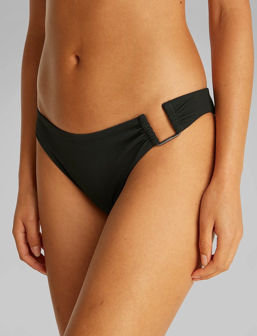 Calvin Klein - CURVED DELTA BIKINI - bikinibriefs - pvh black - 5