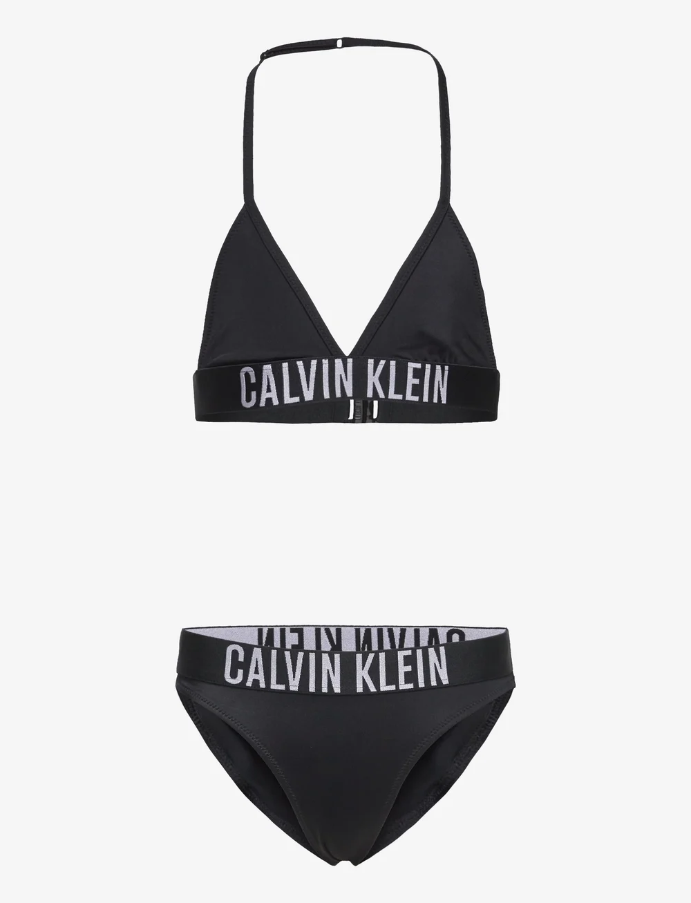 Calvin Klein Triangle Bikini Set Nylon swimwear shop at Booztlet