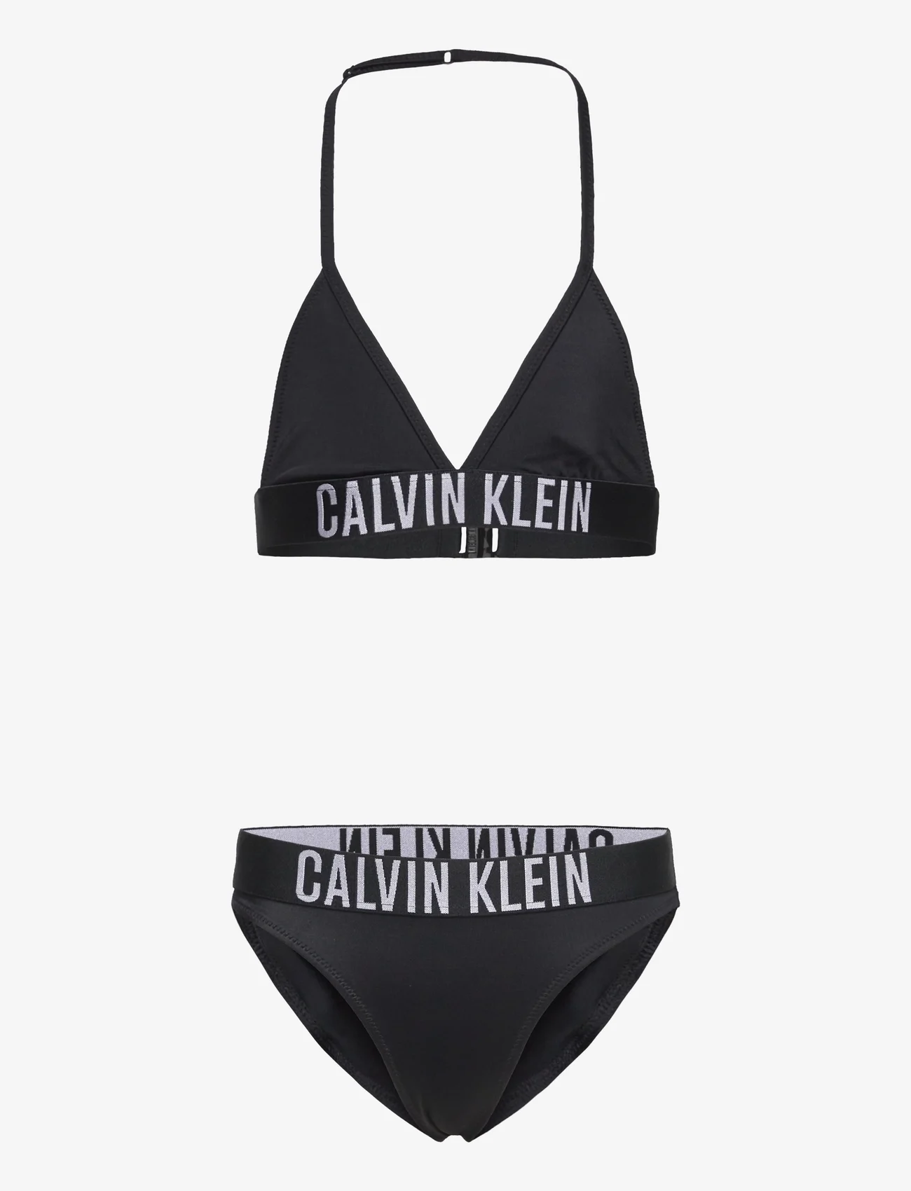 Calvin Klein - TRIANGLE BIKINI SET NYLON - vasaros pasiūlymai - pvh black - 0