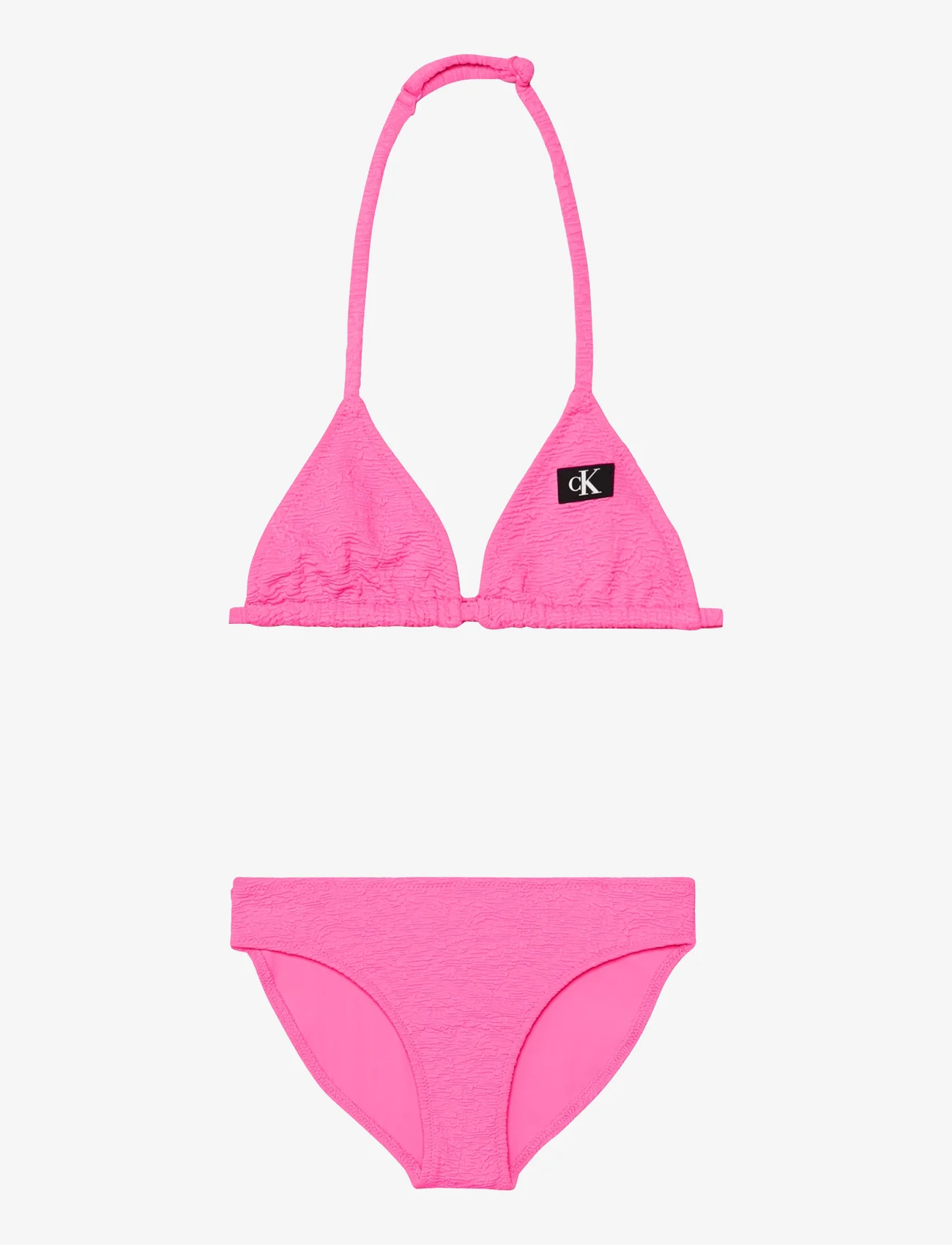 Calvin Klein - TRIANGLE BIKINI SET - suvised sooduspakkumised - bold pink - 0