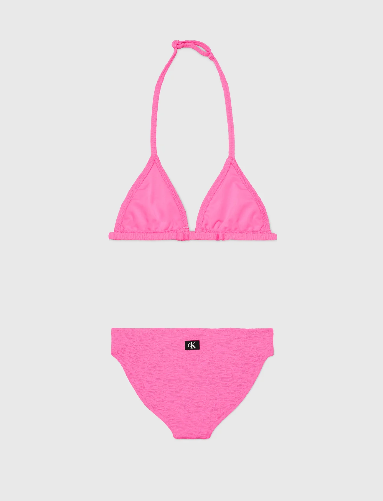 Calvin Klein - TRIANGLE BIKINI SET - gode sommertilbud - bold pink - 1