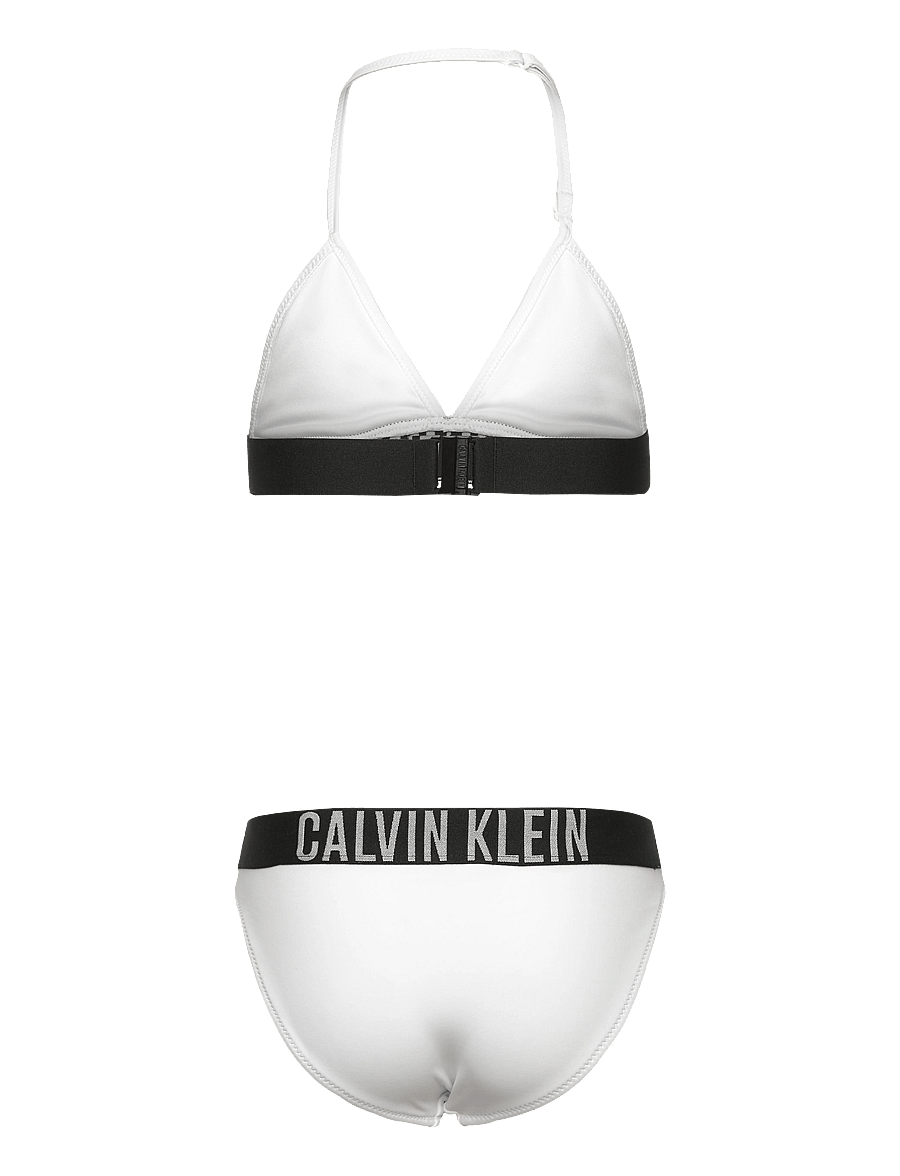 Calvin Klein - TRIANGLE BIKINI SET - bikinis - brilliant white - 1