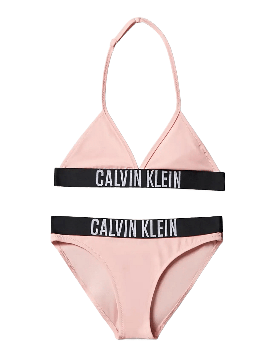 Calvin Klein - TRIANGLE BIKINI SET - bikinis - quartz pink - 0