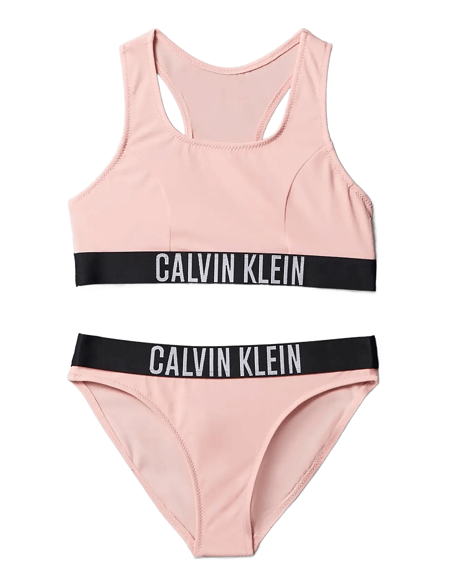 Calvin Klein - BRALETTE BIKINI SET - pesukomplektid - quartz pink - 0