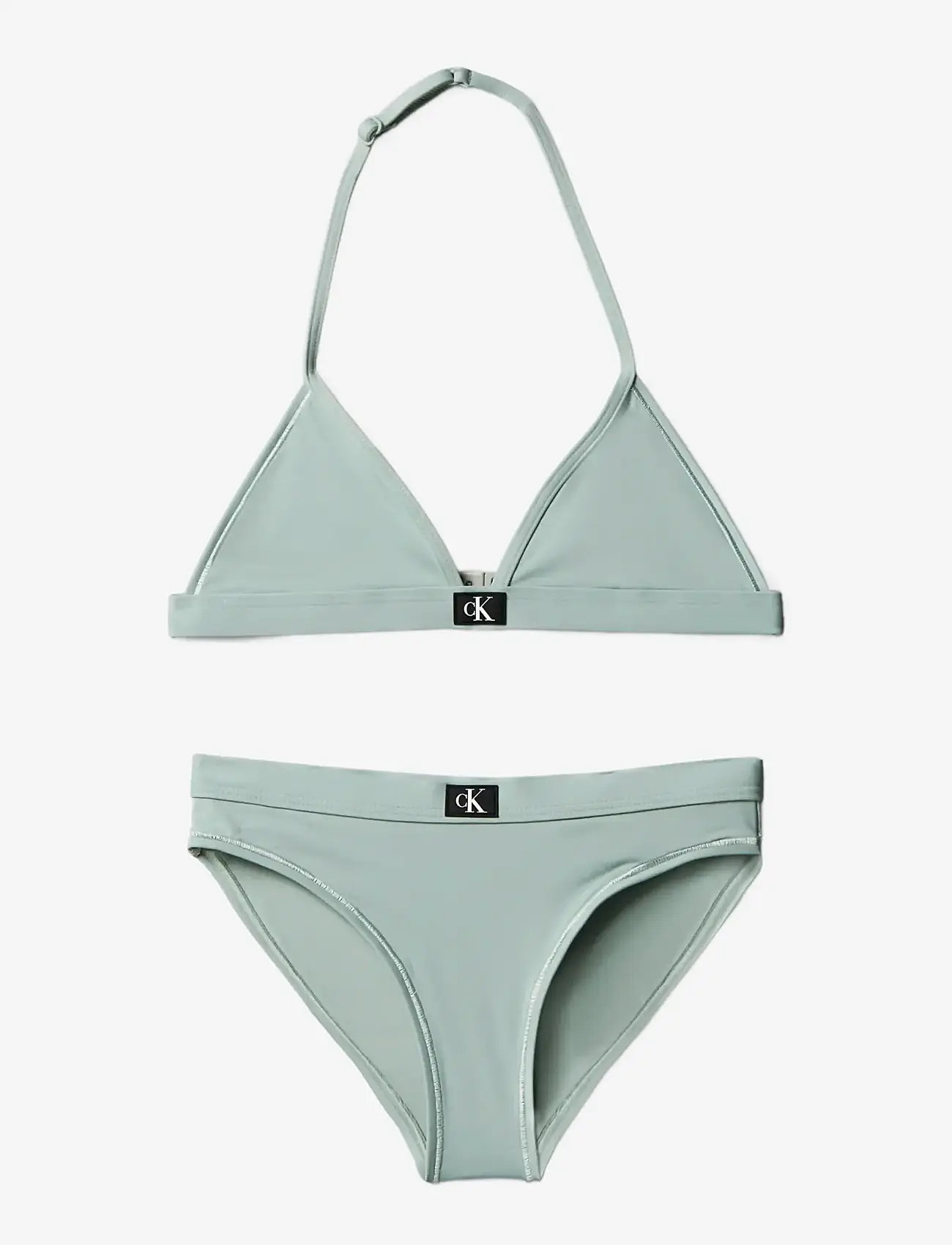 Calvin Klein - TRIANGLE BIKINI SET - suvised sooduspakkumised - jadeite - 0
