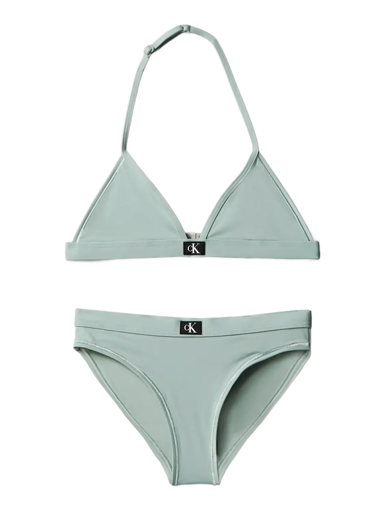 Calvin Klein TRIANGLE BIKINI SET - Calvin Klein - JADEITE / blue