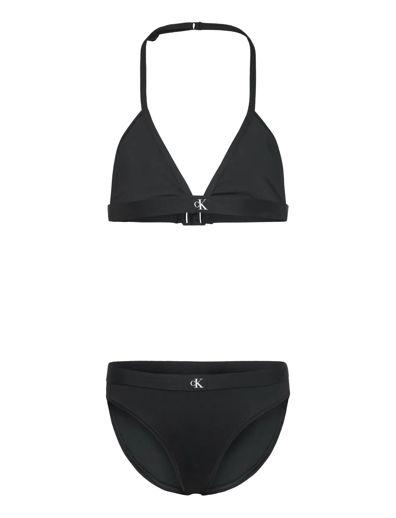 Calvin Klein TRIANGLE BIKINI SET - Bikinier - PVH BLACK / black