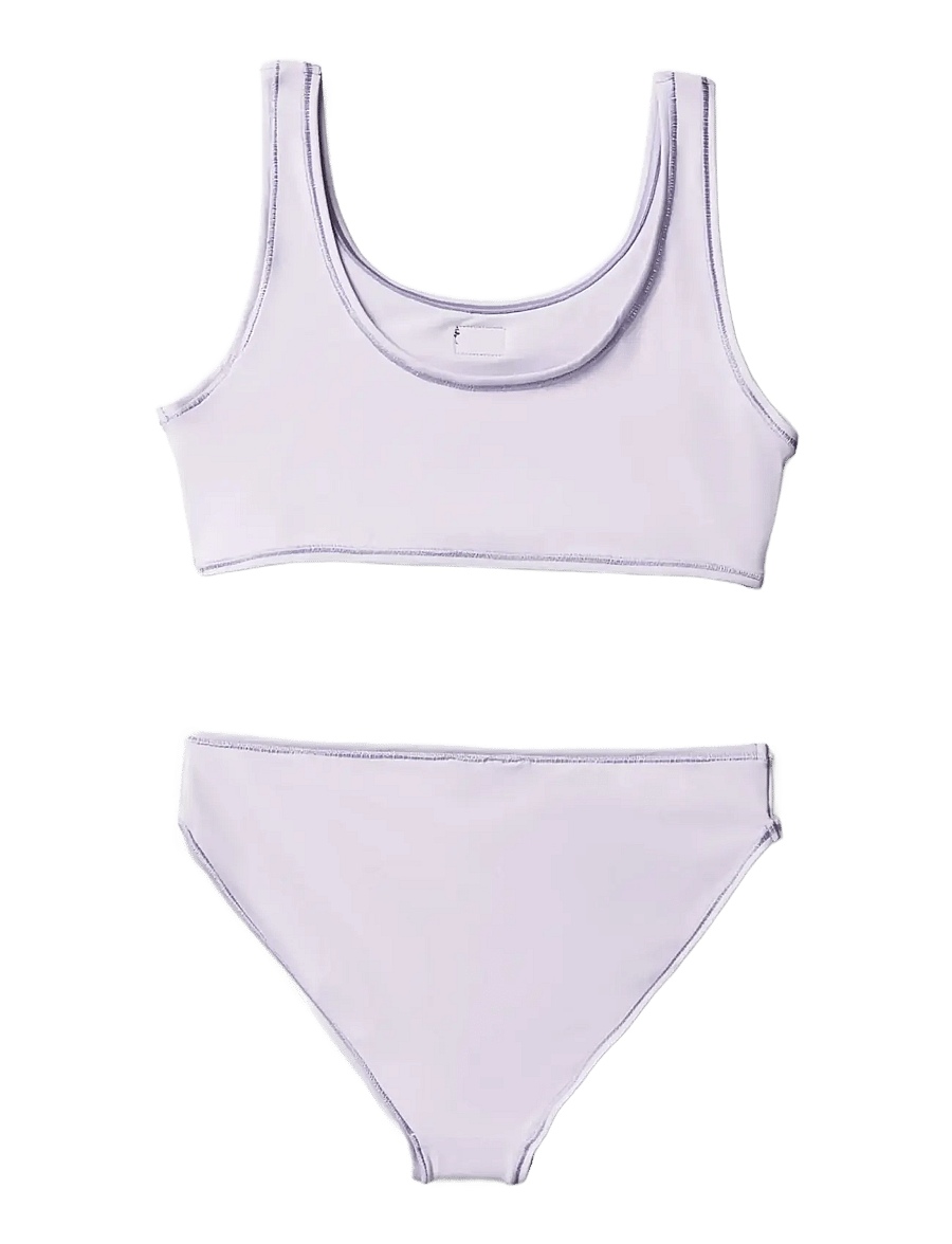 Calvin Klein - BRALETTE BIKINI SET - viršutinė maudymosi kostiumėlių dalis - lilac sprig - 1