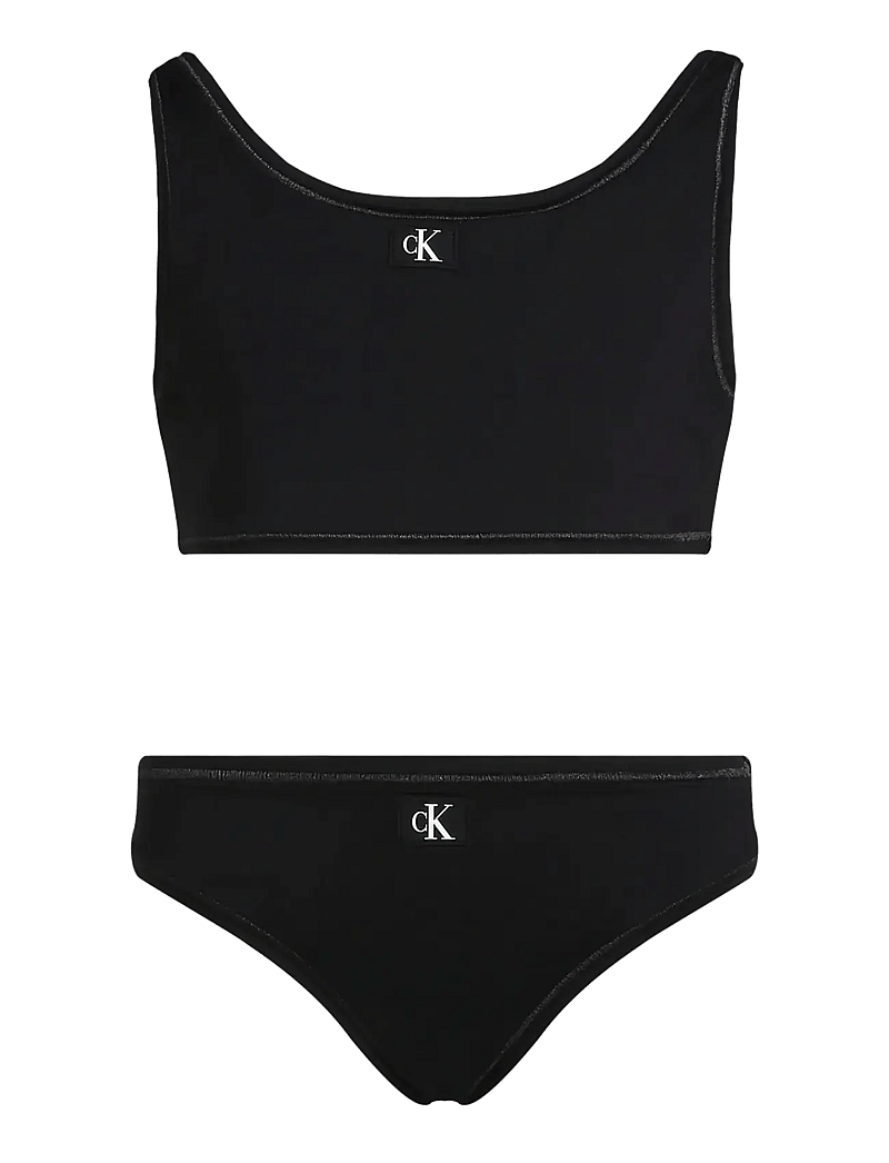 Calvin Klein - BRALETTE BIKINI SET - bade-oberteile - pvh black - 0