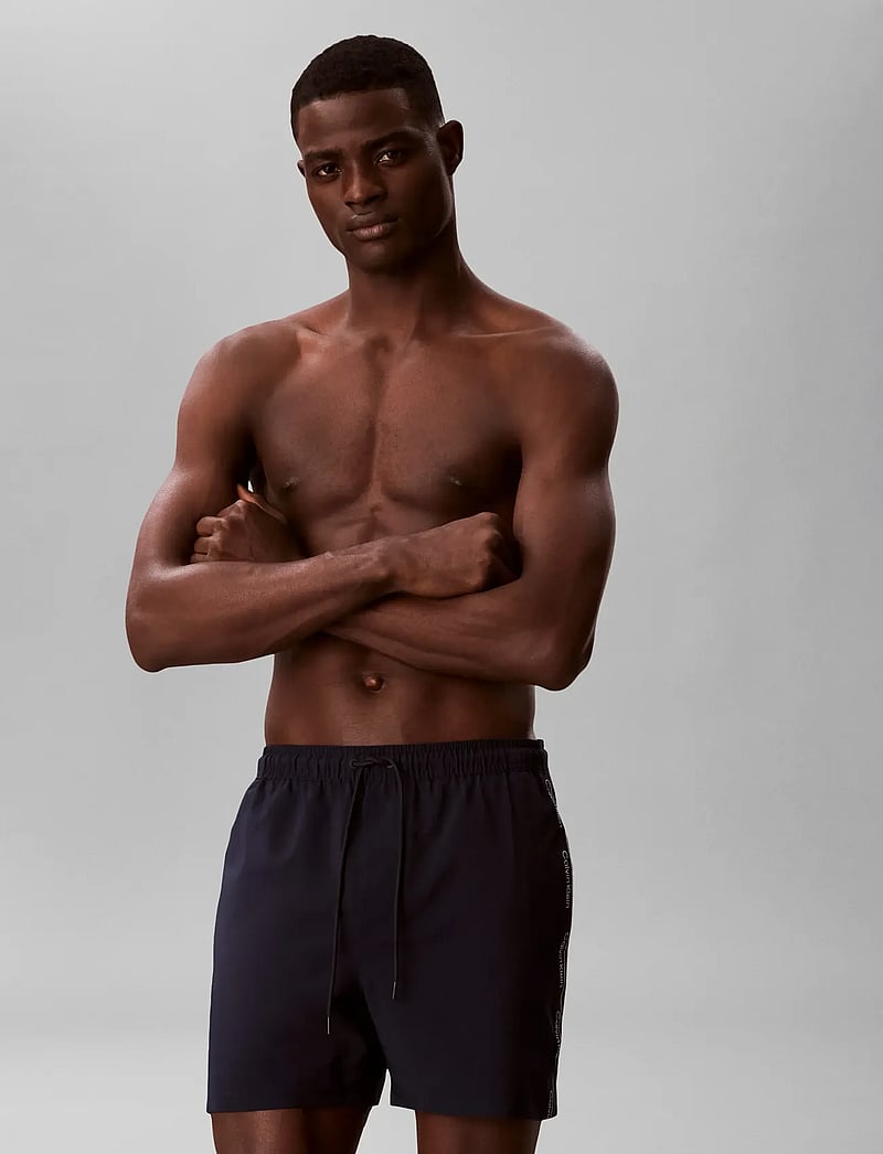 Calvin Klein - MEDIUM DRAWSTRING CORE - badehose - shoreline - 4
