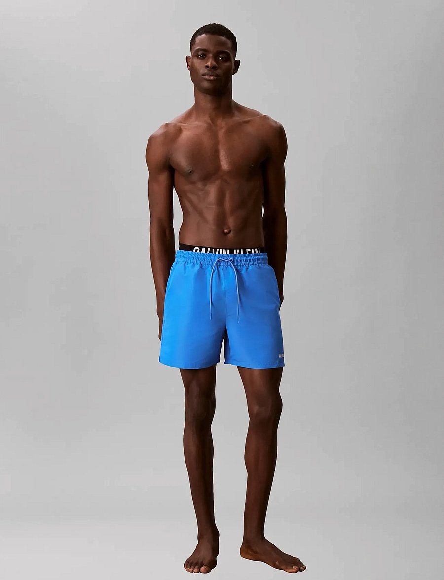 Calvin Klein - MEDIUM DRAWSTRING BOXER - badshorts - aegean ocean - 0