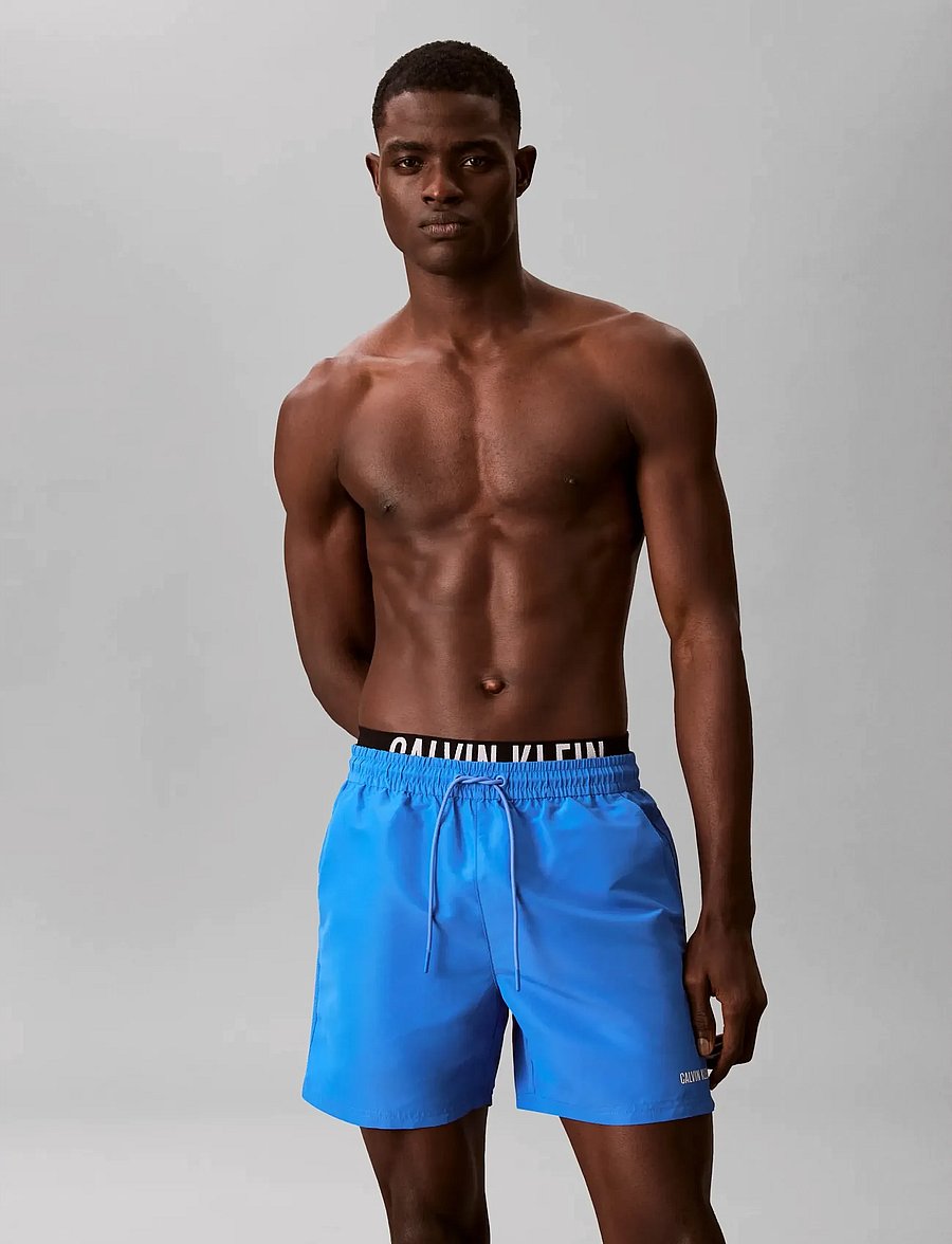 Calvin Klein - MEDIUM DRAWSTRING BOXER - badshorts - aegean ocean - 3
