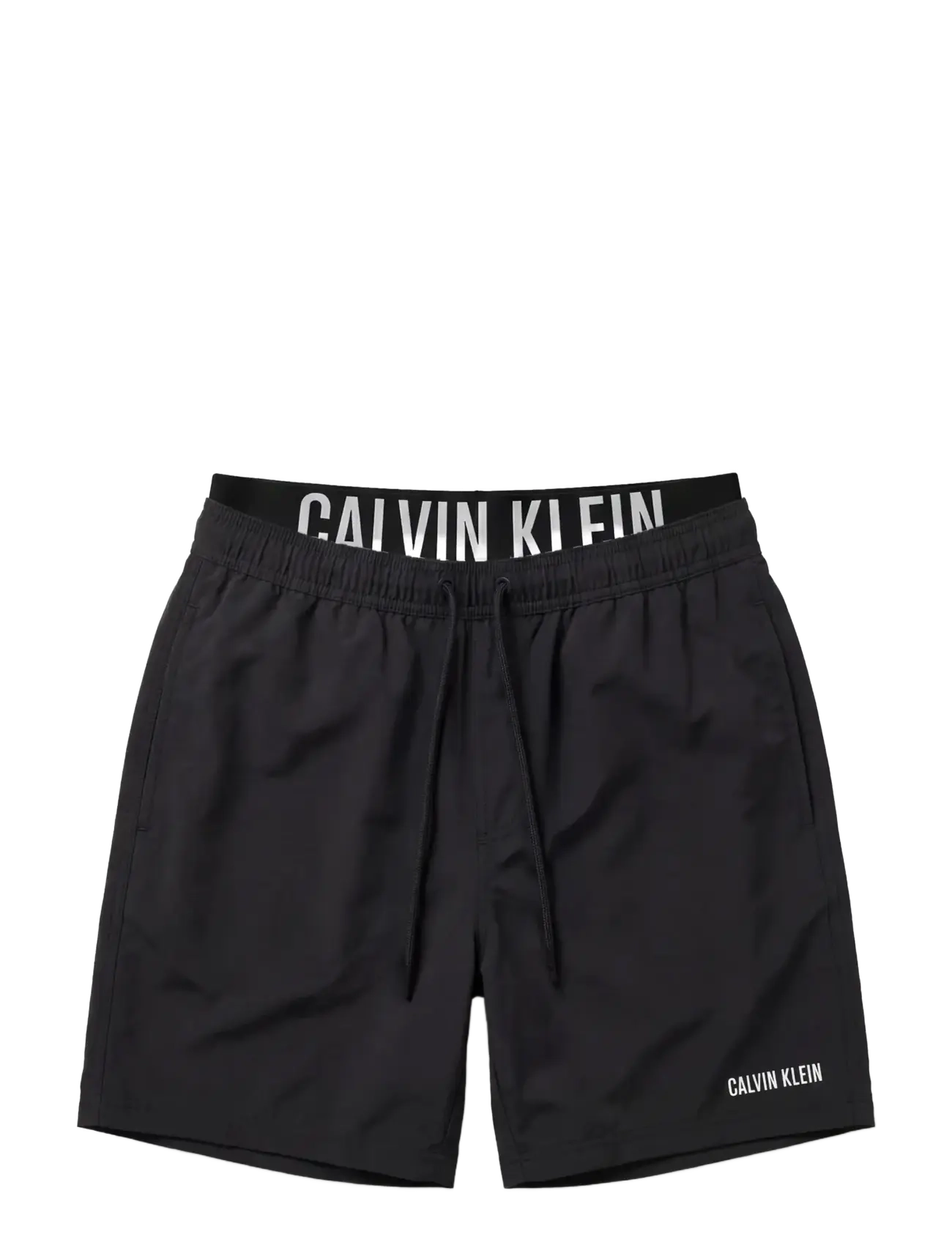Calvin Klein MEDIUM DRAWSTRING BOXER - Nyheter - BLACK / black