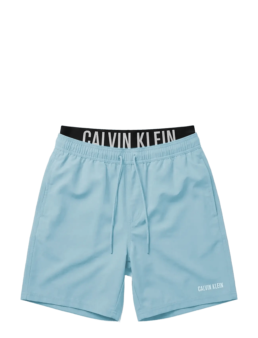 Calvin Klein - MEDIUM DRAWSTRING BOXER - badehose - chilly blue - 1