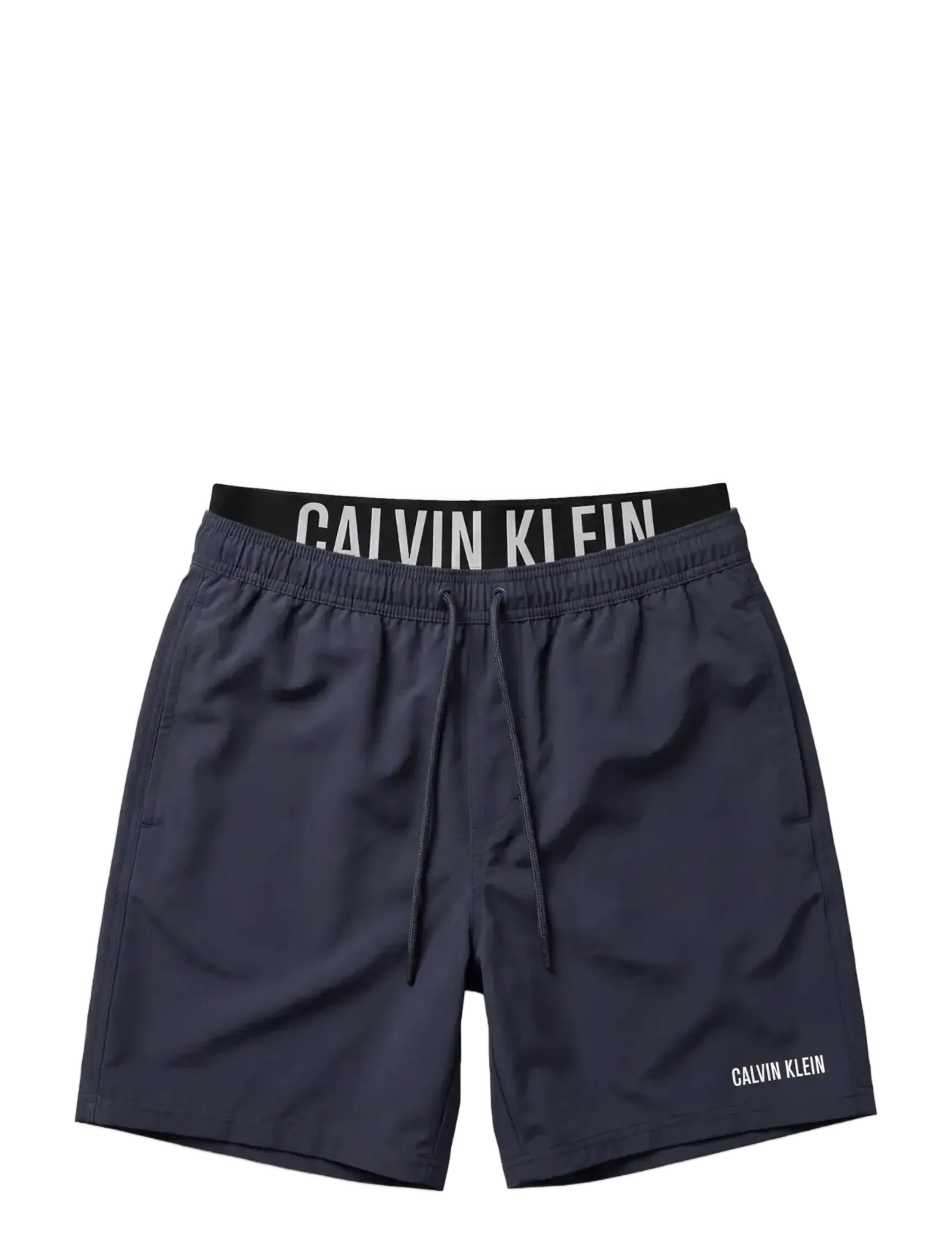 Calvin Klein MEDIUM DRAWSTRING BOXER - Badkläder - SHORELINE / navy