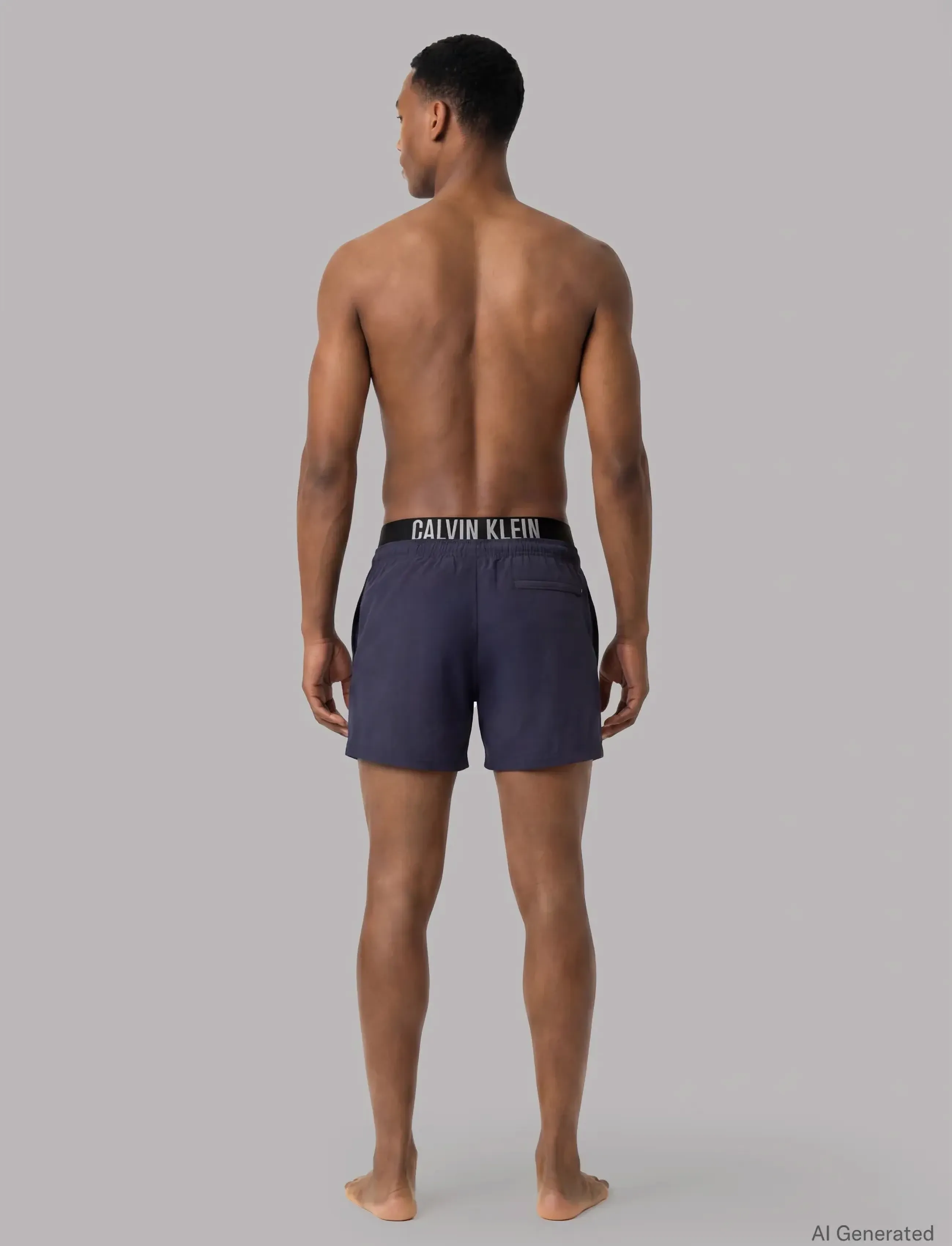 Calvin Klein - MEDIUM DRAWSTRING BOXER - badehose - shoreline - 2