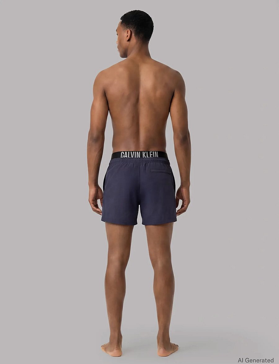 Calvin Klein - MEDIUM DRAWSTRING BOXER - badehose - shoreline - 2