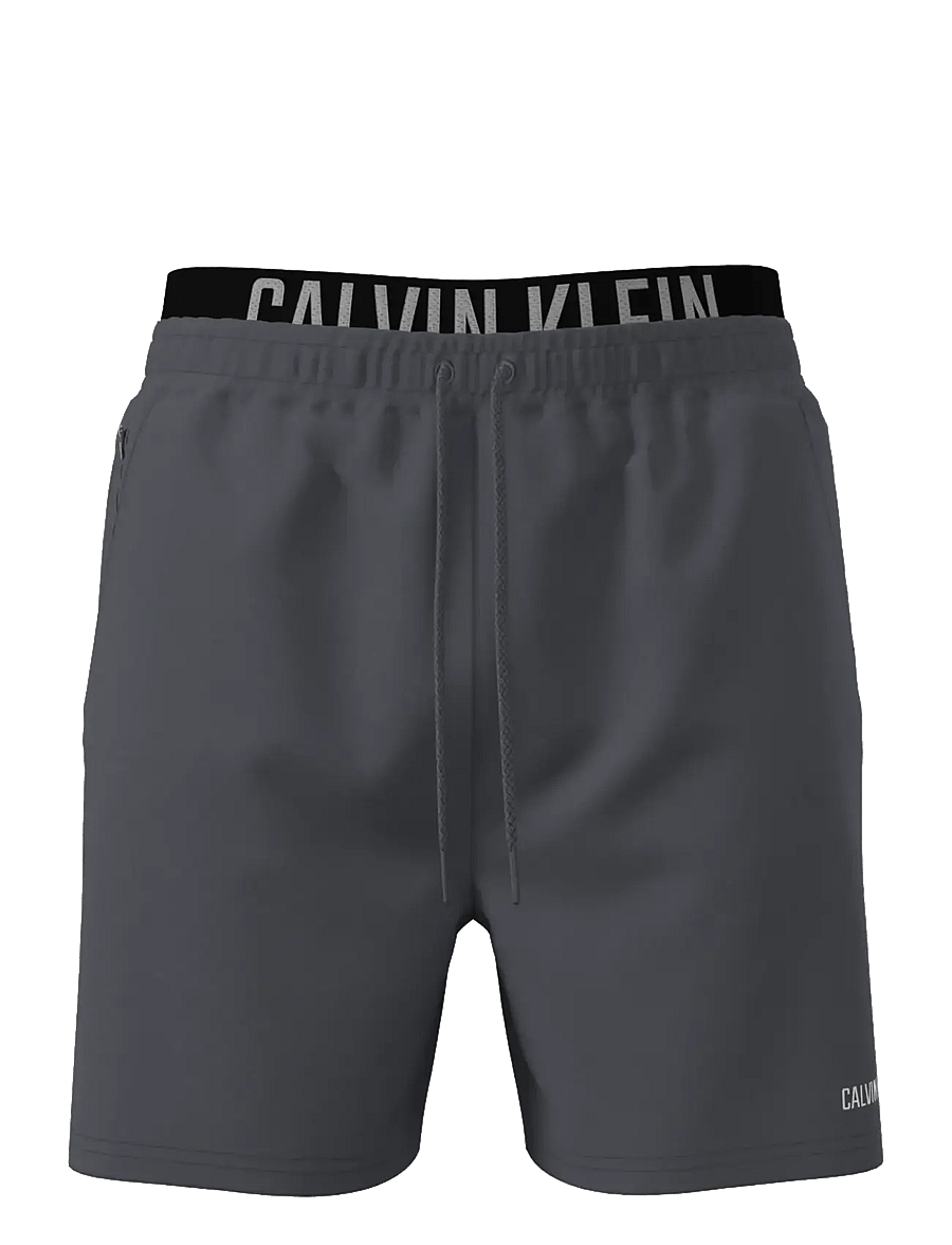 Calvin Klein - MEDIUM DRAWSTRING BOXER - badshorts - turbulence - 0