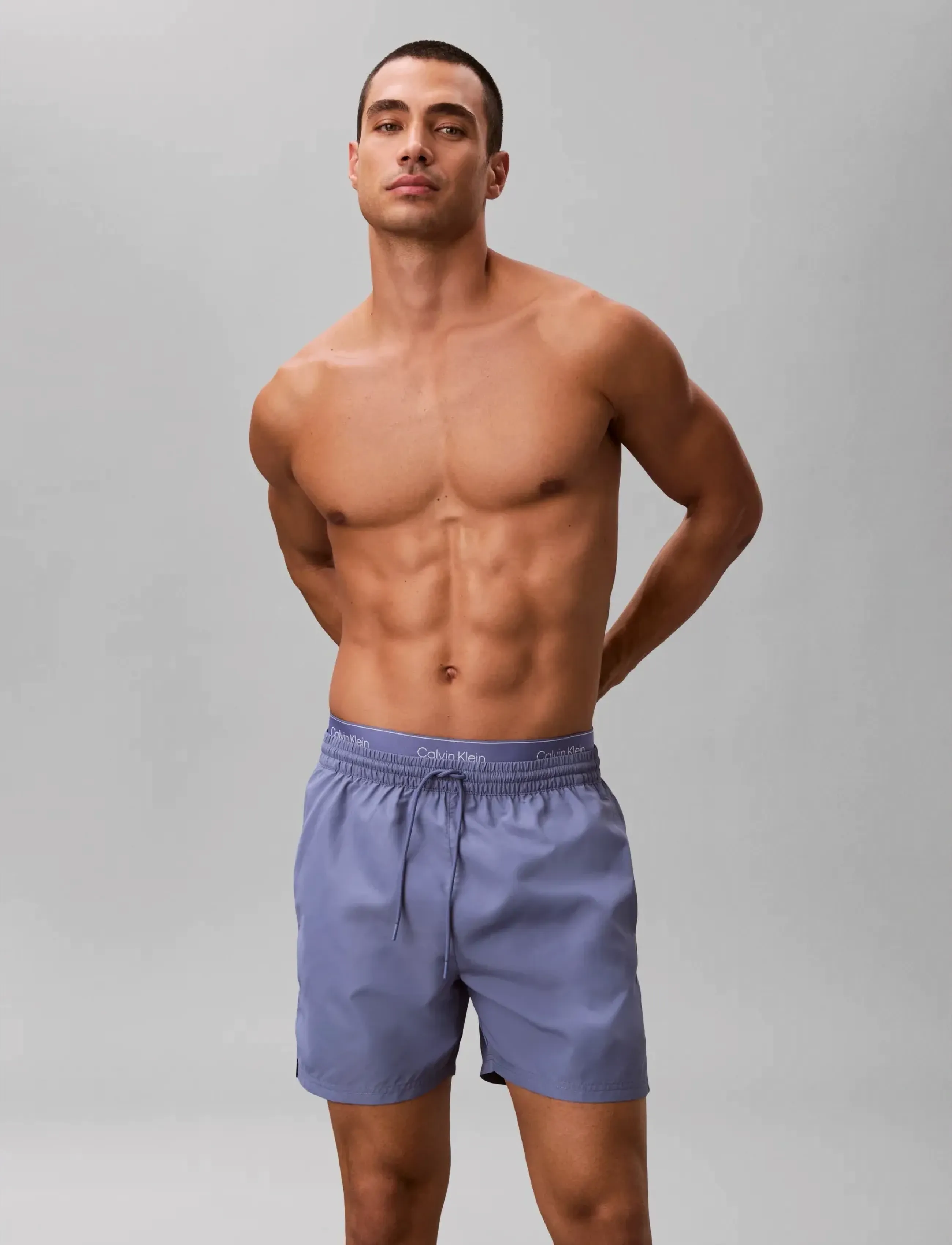 Calvin Klein - MEDIUM DRAWSTRING - badehose - blue tulip - 3
