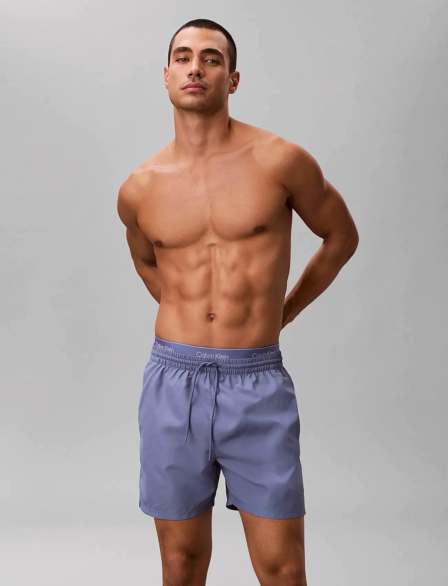 Calvin Klein - MEDIUM DRAWSTRING - badehose - blue tulip - 3