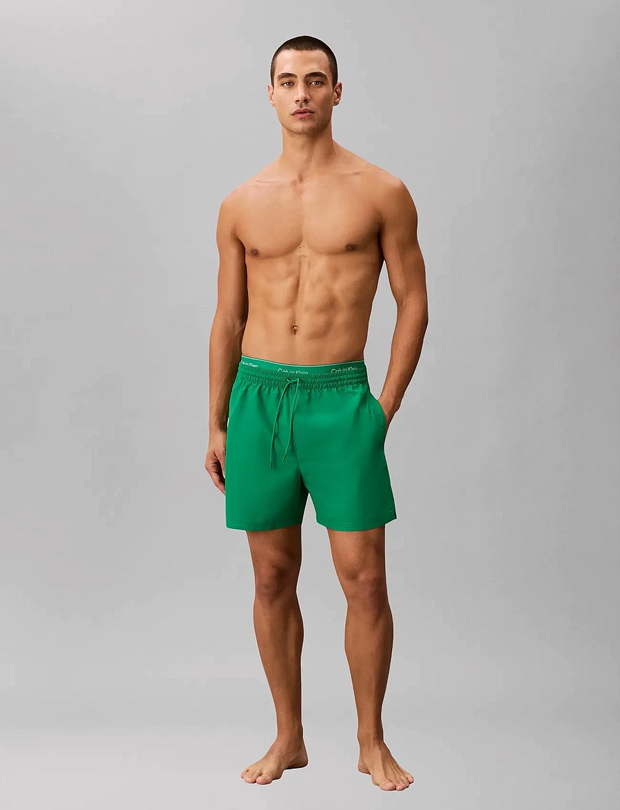 Calvin Klein - MEDIUM DRAWSTRING - badehose - mardi gras green - 0