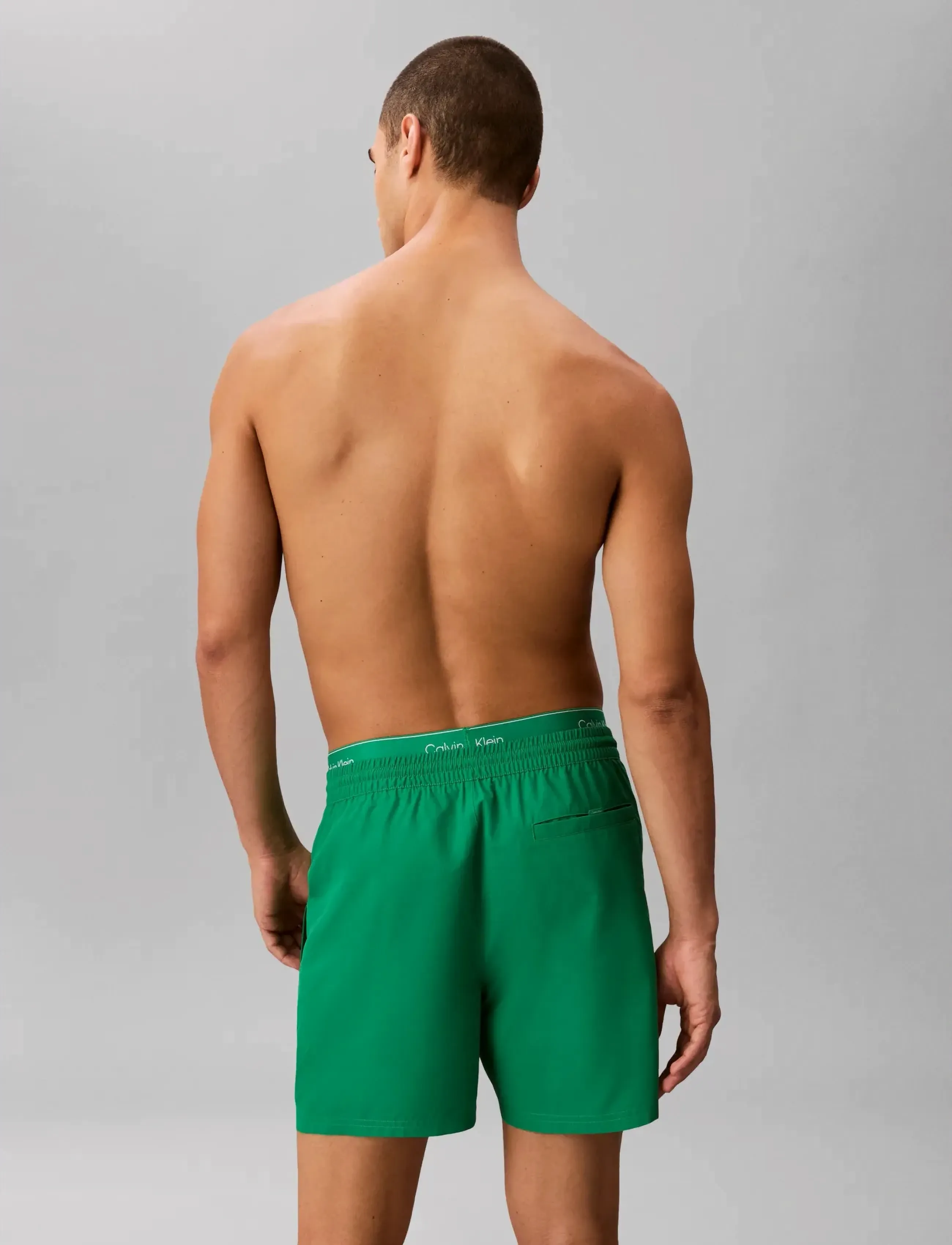 Calvin Klein - MEDIUM DRAWSTRING - swim shorts - mardi gras green - 2