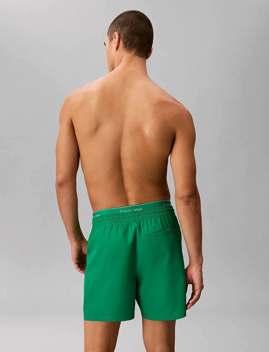 Calvin Klein - MEDIUM DRAWSTRING - badehose - mardi gras green - 2