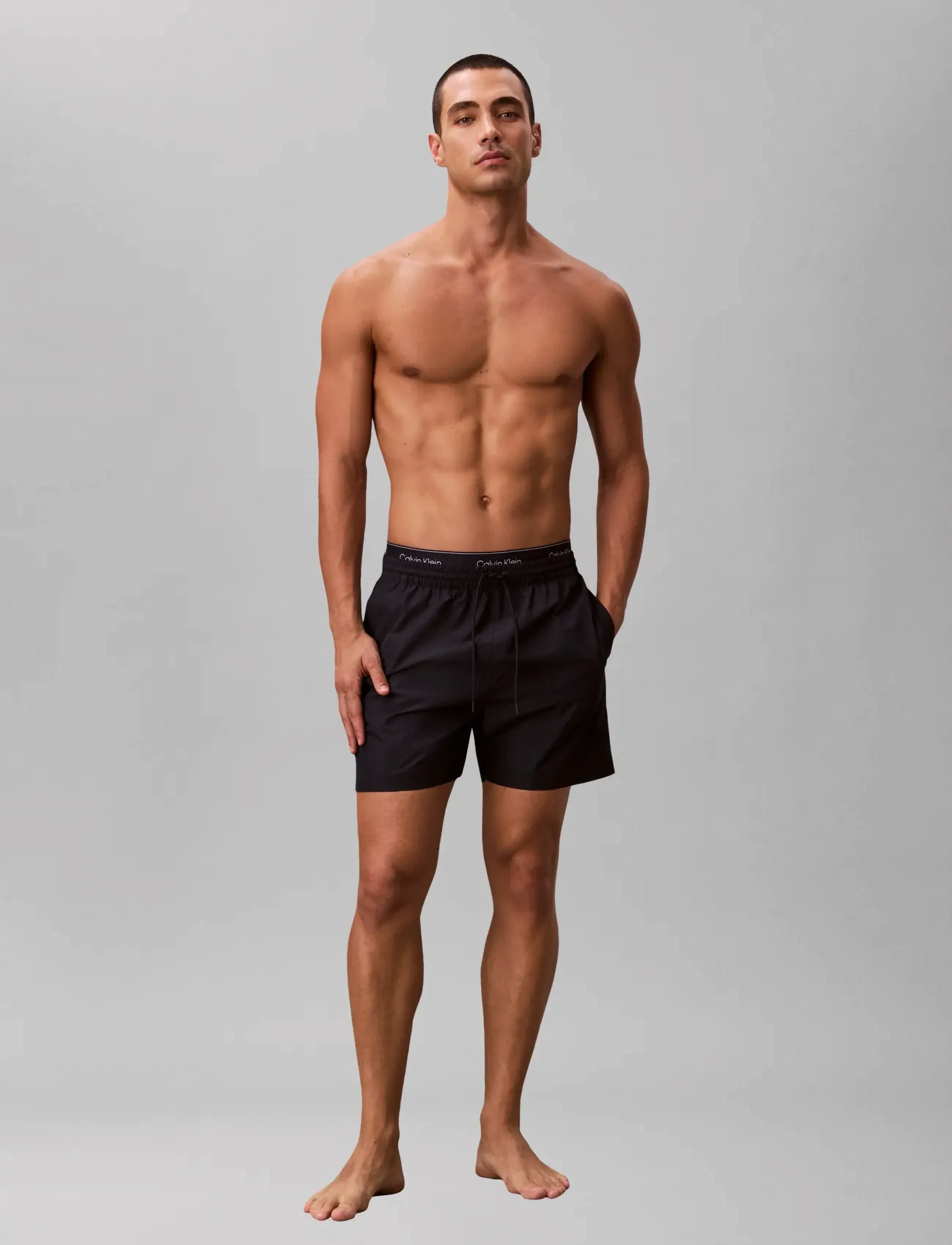 Calvin Klein MEDIUM DRAWSTRING - Kleidung - SHORELINE / navy