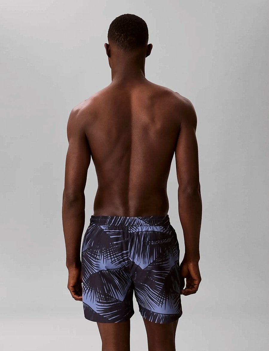 Calvin Klein - MEDIUM DRAWSTRING COVERED WAISTB - badehose - 20251 adventure palm+shoreline - 2