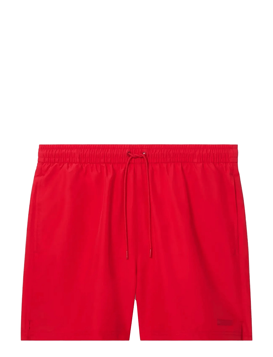 Calvin Klein - MEDIUM DRAWSTRING COVERED WAISTB - badehose - red gala - 1
