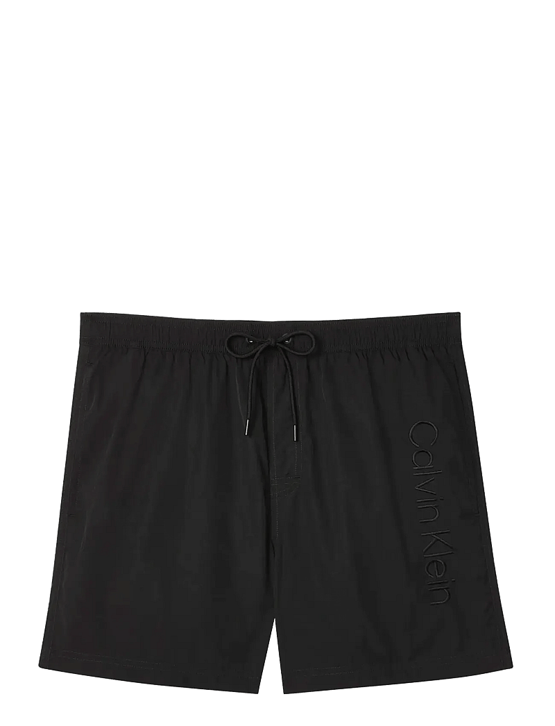Calvin Klein - MEDIUM DRAWSTRING - badehose - black - 1